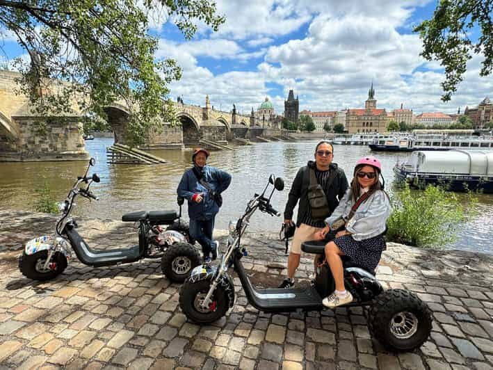 Prague Monastery & Panoramic Viewpoint Electric Trike Tour - Key Points