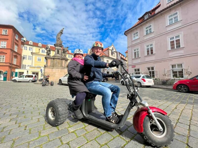 Prague: Monster Bike Trike Tour Euro Segway Experience - Key Points