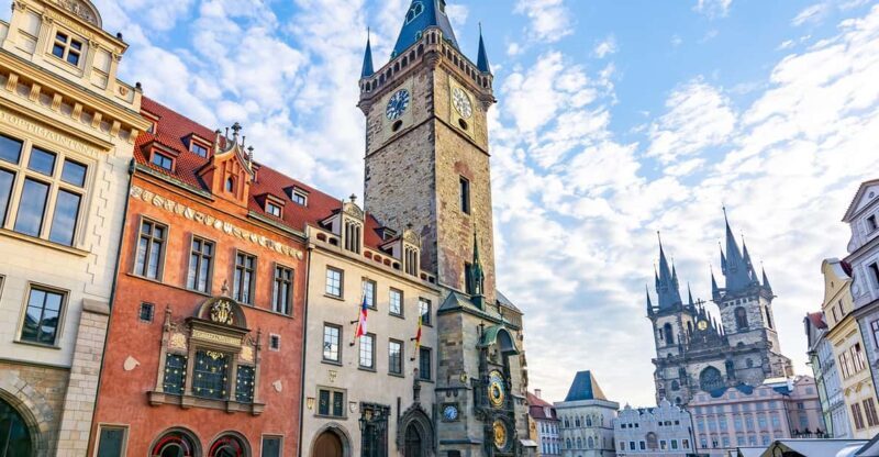 Prague: Old Town Guided Walking Tour and City Boat Ride - Starting Point and First Impressions