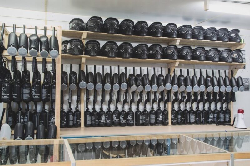 Prague: Paintballing Games - Whats Included and Not Included