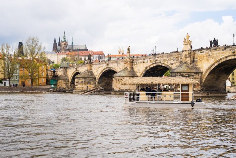 Prague: Party Tiki Boat Sightseeing Cruise with Drinks - What Travelers Are Saying