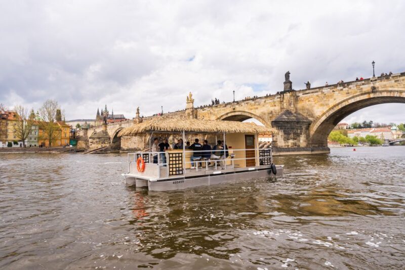 Prague: Party Tiki Boat Sightseeing Cruise with Drinks - Practical Details and Tips