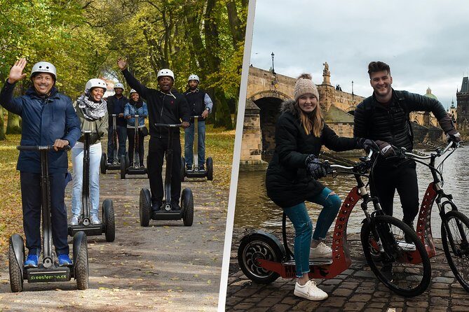 Prague Segway & E-Scooter Grand City Tour with Hotel Pick Up - What to Expect from the Itinerary