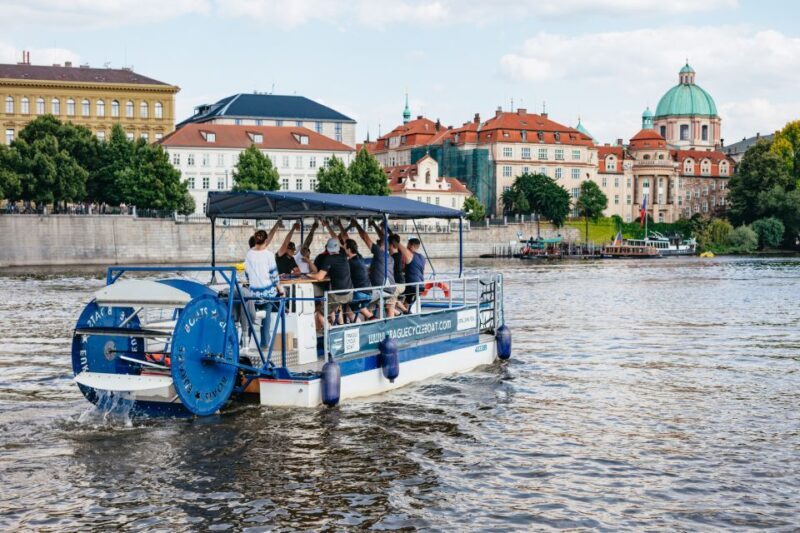Prague: Swimming Beer Bike on A Cycle Boat - Frequently Asked Questions