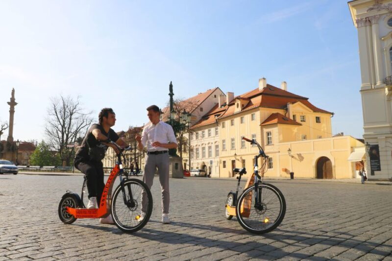 Prague: Tour by Electric Scooter or Cruiser eBike - The Itinerary: What You’ll See and Do