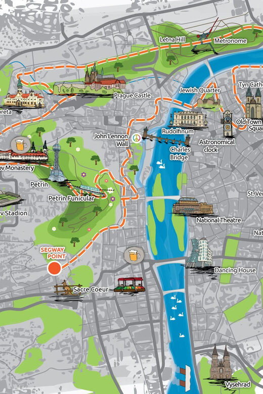 Prague Ultimate e-Scooter City Tour - What to Expect from the Experience