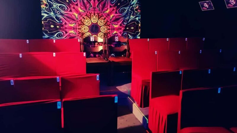 Prague: Underground Black Light Theatre Interactive Show - Introducing the Experience