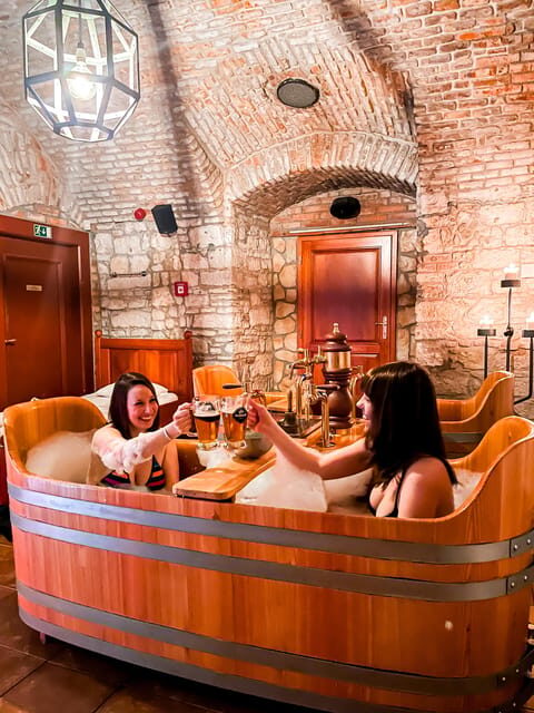 Prague: Ungelt Bernard Beer Spa with Beer & Optional Massage - The Sum Up