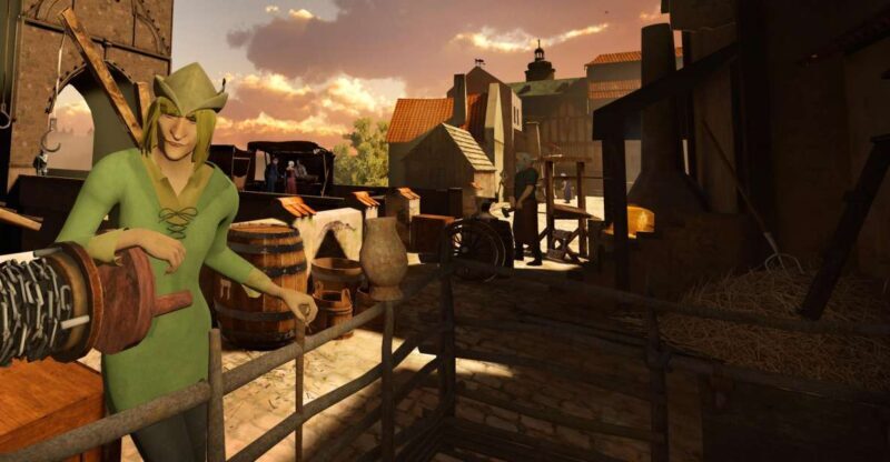 Prague: Virtual-Reality Time-Travel Experience to 1593 - Key Points