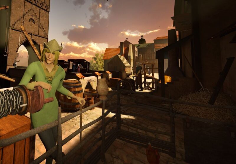 Prague: Virtual-Reality Time-Travel Experience to 1593 - The Experience in Detail