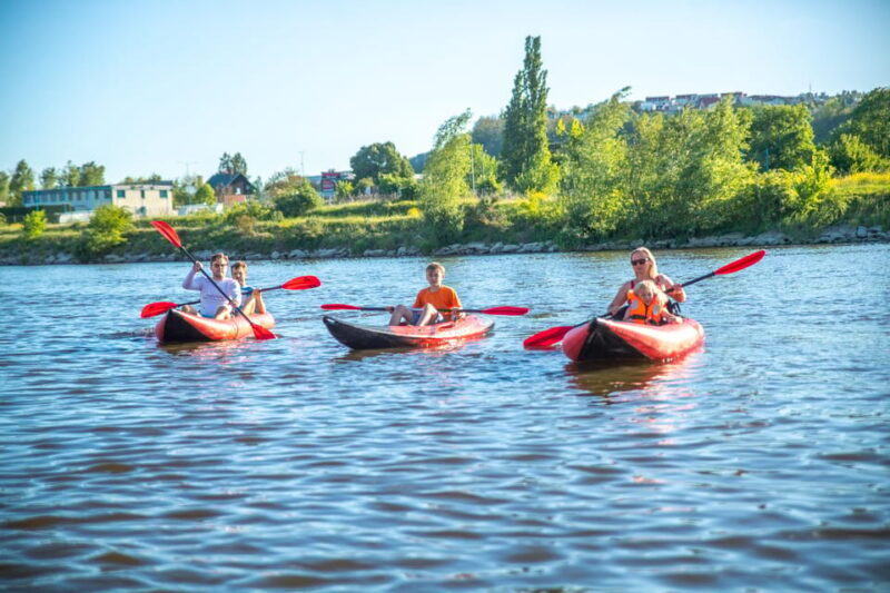 Prague: Vltava River Double Kayak Rental - FAQ