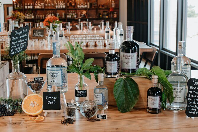 Premium Gin Tasting Activity in Cygnet River - A Closer Look at the Experience