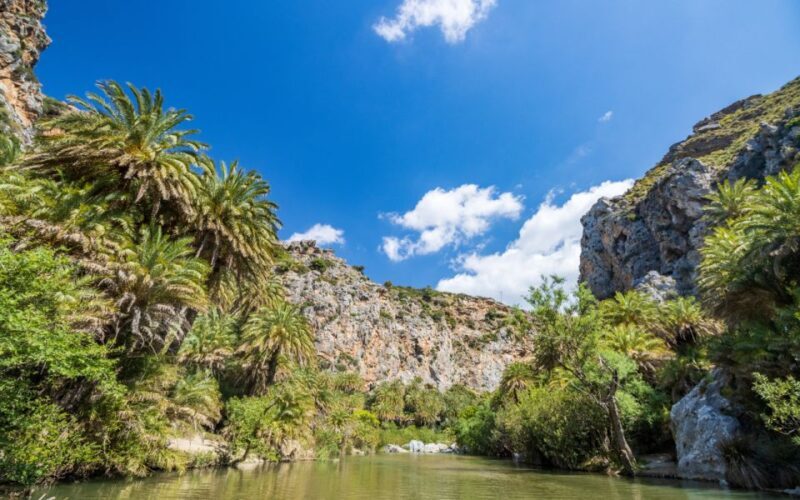 Preveli from Heraklion: Exotic Beach & Palm Forest, PickUp - Key Points