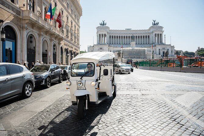Private 2 Hour VIP Tuk Tuk Tour with Hotel Pickup and Prosecco - Exploring Rome in a Private Tuk Tuk: The Experience