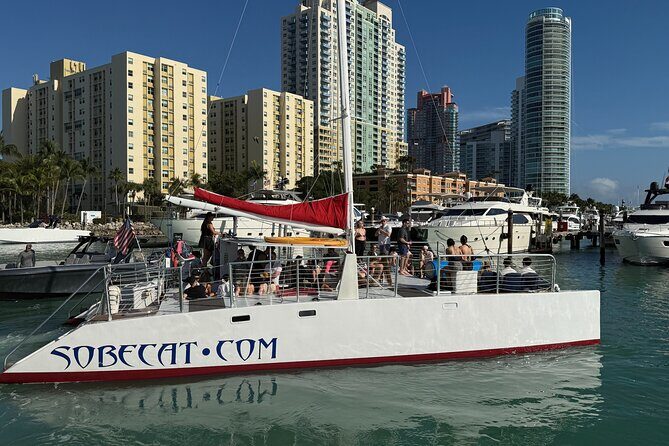 Private 3 Hour Miami Tour aboard Great White 50FT Power Catamaran - Introduction