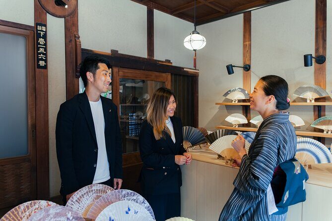 Private 3-Hour Sensu (Folding Fan) Tour with Kyoto Machiya Owner - Key Points