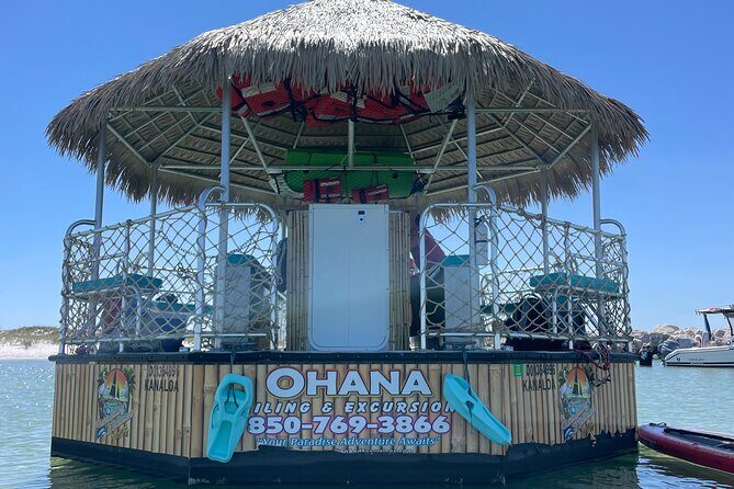 Private 3 Hour Tiki Boat Tour to Shell Island - The Boat: Comfort & Features