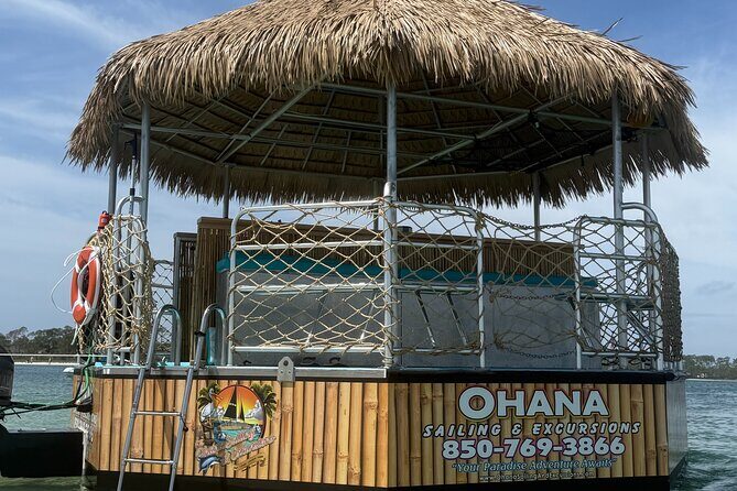 Private 3 Hour Tiki Boat Tour to Shell Island - End of Tour & Return