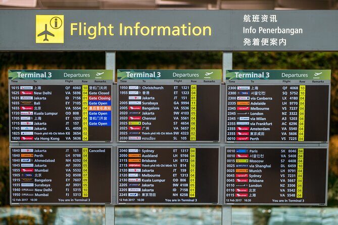 Private Airport Transfer in Singapore - How the Transfer Works: Arrival and Departure