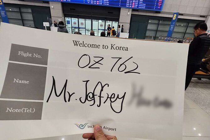 Private Airport Transfer : Incheon to/from Seoul (up to 7 pax) - The Experience on the Day: What You Can Expect