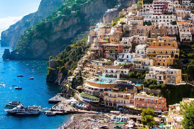 Private Amalfi Coast Tour From Sorrento or Naples - Exploring Positano: A Vertical Town of Charm and Color