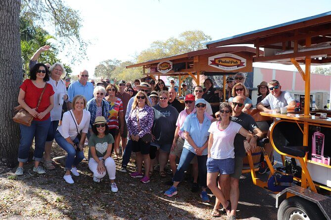 Private Bar Hopping Tour (for 8-15 people) on a Party Bike - FAQs