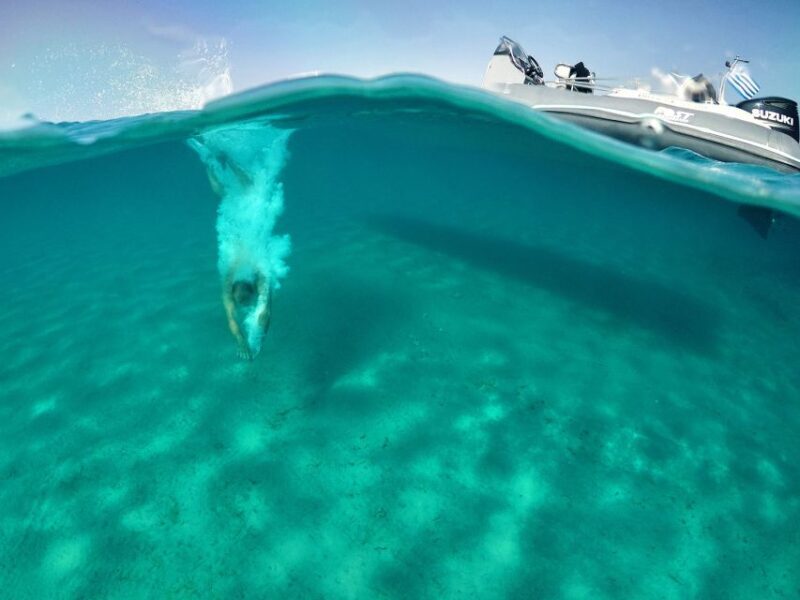 Private boat cruise to South coastline of Mykonos - Key Points