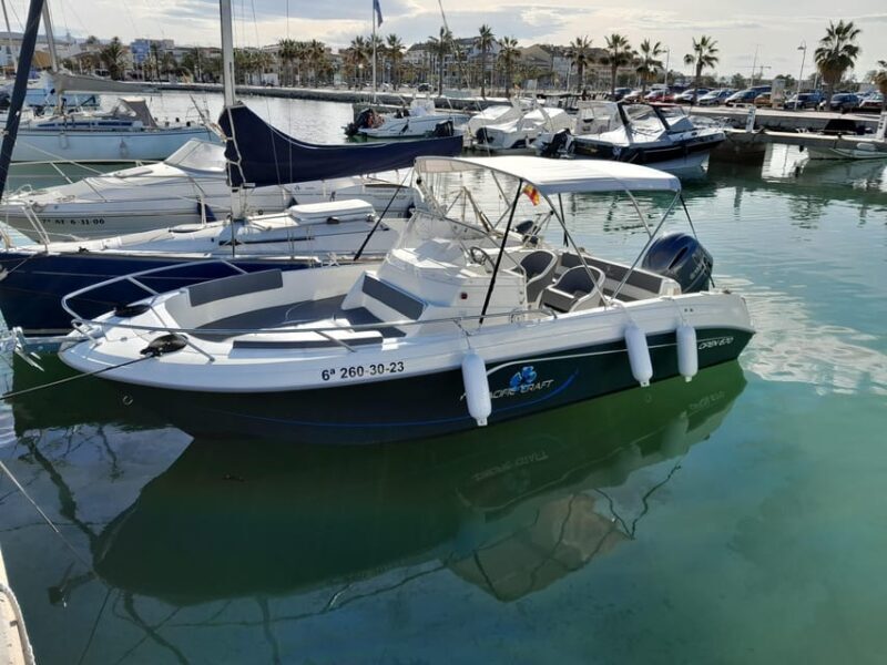 Private Boat Denia and Javea coast. Half Day - Key Points