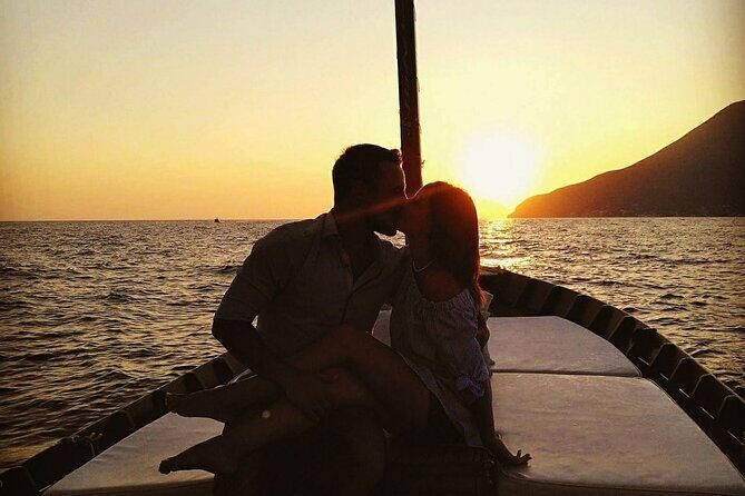 Private Boat Tour at Sunset to the Faraglioni of Lipari - The Itinerary: What to Expect