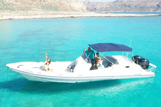 Private Boat Trip Kissamos Balos (price per group - up to 10 people) - Key Points