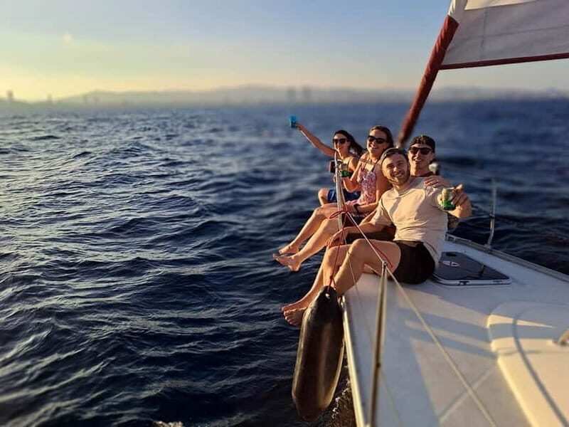Private boat with open bar and snacks - An In-Depth Look at the Barcelona Private Sailing Experience