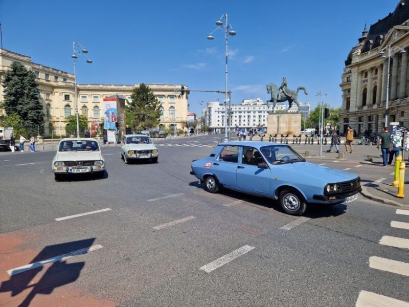 Private Bucharest Driving Tour with a Vintage Car- 120min - The Itinerary in Detail