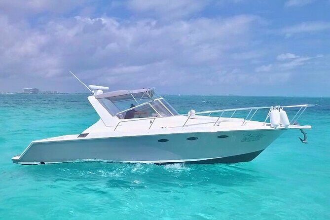Private Cancun Yacht Tour 42ft up to 8 pax - Key Points
