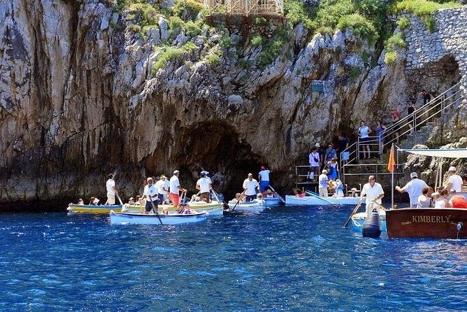 PRIVATE CAPRI ISLAND & BLUE GROTTO Full Day boat tour. - Included Amenities and Extra Costs