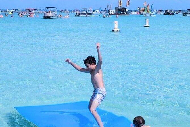 Private Captained Pontoon to Crab Island in Destin - FAQ