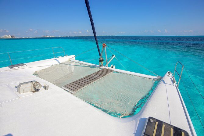 Private Catamaran from Cancun to Isla Mujeres | For up to 40 pp - The Sum Up