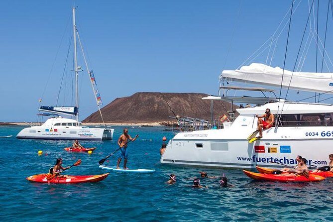Private Catamaran trips to Lobos Island in Lagoon 400 - Starting Point: Corralejo and the Lagoon 400 Fleet