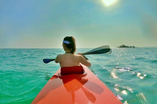 [PRIVATE CHARTER] SEA-KAYAKING along HALF-MOON BAY & SUNSET DRIFTING & DINNER - A Closer Look at the Experience