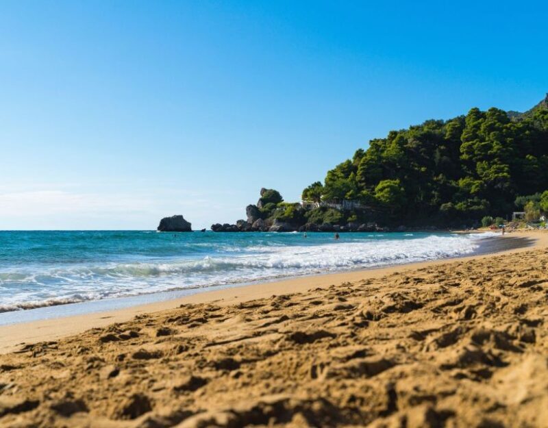 Private Corfu Beaches Tour: Paleokastritsa & Glyfada - Key Points