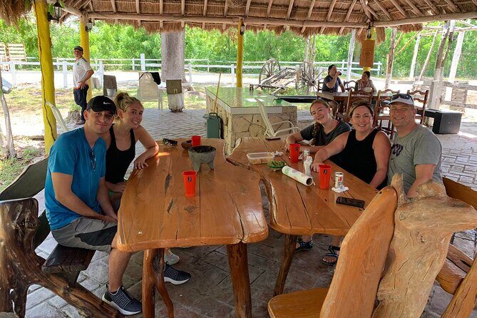 Private Cozumel Cave and Ruin Exploration Tour with Mexican Lunch - Lunch with a View: An Authentic Mexican Meal
