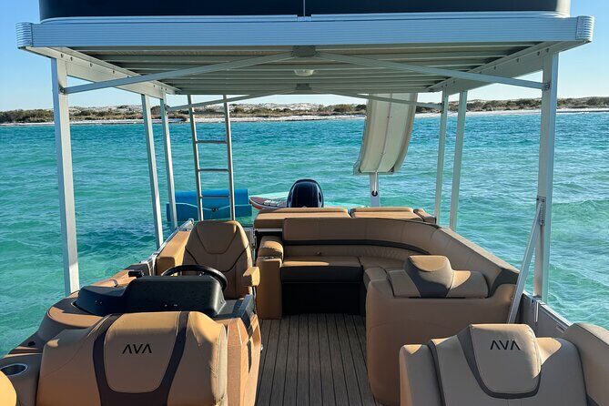 Private Crab Island Luxury Slide Pontoon Charter - An In-Depth Look at the Experience