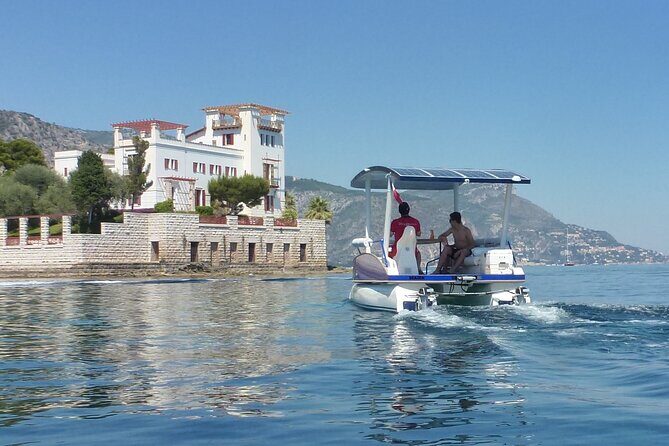 Private Cruise Near Nice and Monaco with Solar Powered Boat - Key Points