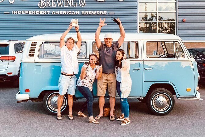 Private Custom Brewery Tour in a '72 VW Bus - Roadies Local - A Closer Look at the Wilmington Brew Bus Experience