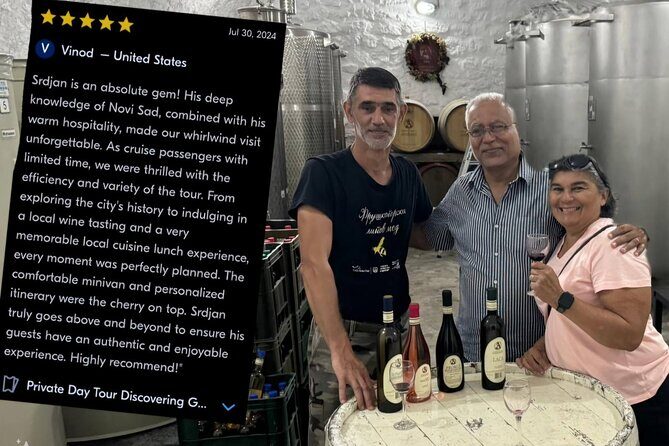 Private Day Tour Discovering Hidden Gems of Novi Sad in Luxury - Frequently Asked Questions