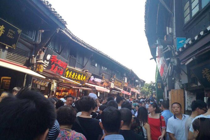 Private Day Tour to Ciqikou, Liziba, Jiefangbei etc. in Chongqing - Jiefangbei Square and the Eye of the Cloud