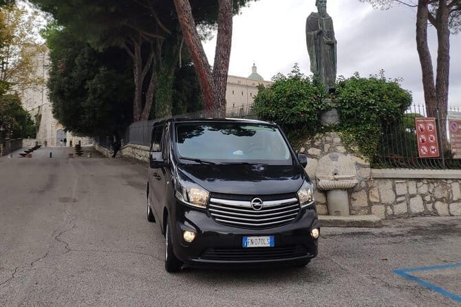 Private Departure Transfer: Tuscany Hotels to Rome Fiumicino Airport or Rome Hotels - Key Points