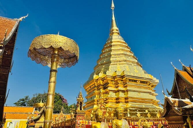 Private Doi Suthep Temple Handicraft Center and Sticky Waterfall - Key Points