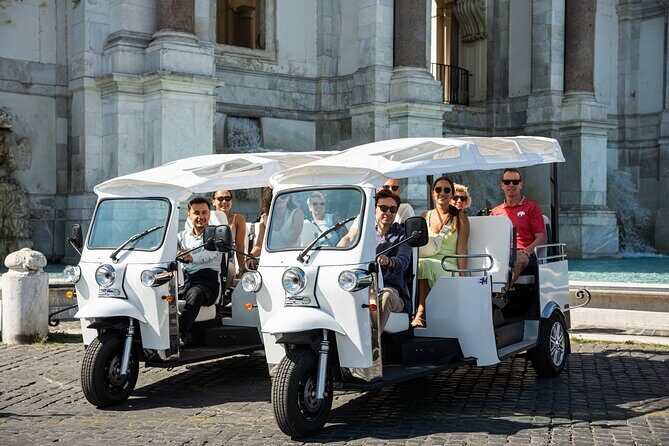 Private Electric Tuktuk Tour of Rome with Prosecco and Pickup - Experience the Charm of Rome in a Private Electric Tuk-Tuk