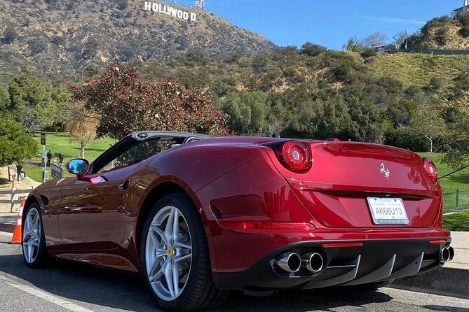 Private Ferrari California T Drive from Hollywood to Sunset Plaza - The Itinerary Breakdown