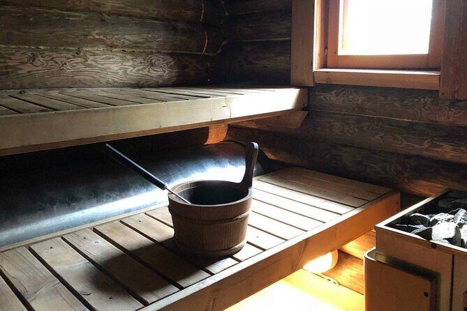 PRIVATE Finnish Forest Sauna + 3 course Finnish Dinner - Key Points